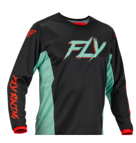 Fly Kinetic Special Edition Rave Adult Jersey (Black/Mint/Red)